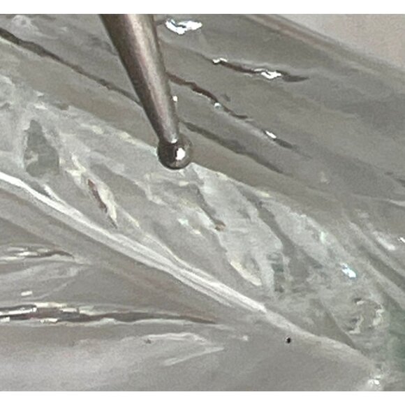 Vintage APEG Clear Pressed Glass Divided Relish Dish With Handles 10" GrannyCore - Picture 12 of 12